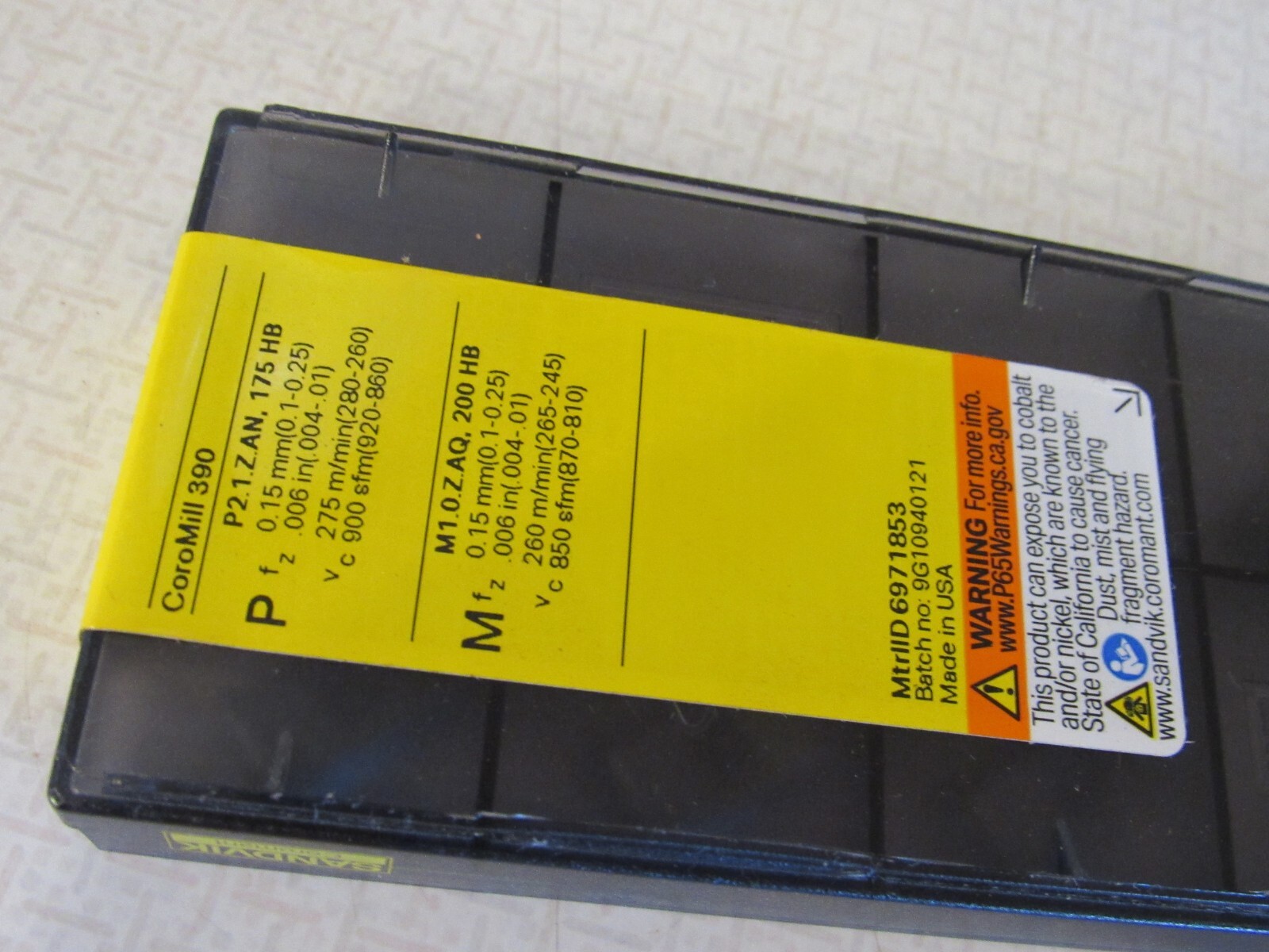 Sandvik Coromant R390 17 04 16M-PM 1130 Carbide Inserts (Box of 10) R390-170416
