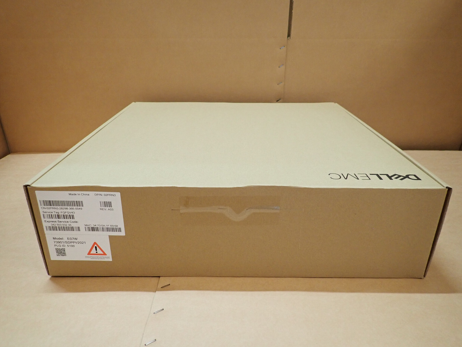 NEW Dell PowerSwitch S3148 48x 1GbE + 2x 10GbE SFP+ + 2x Combo Switch