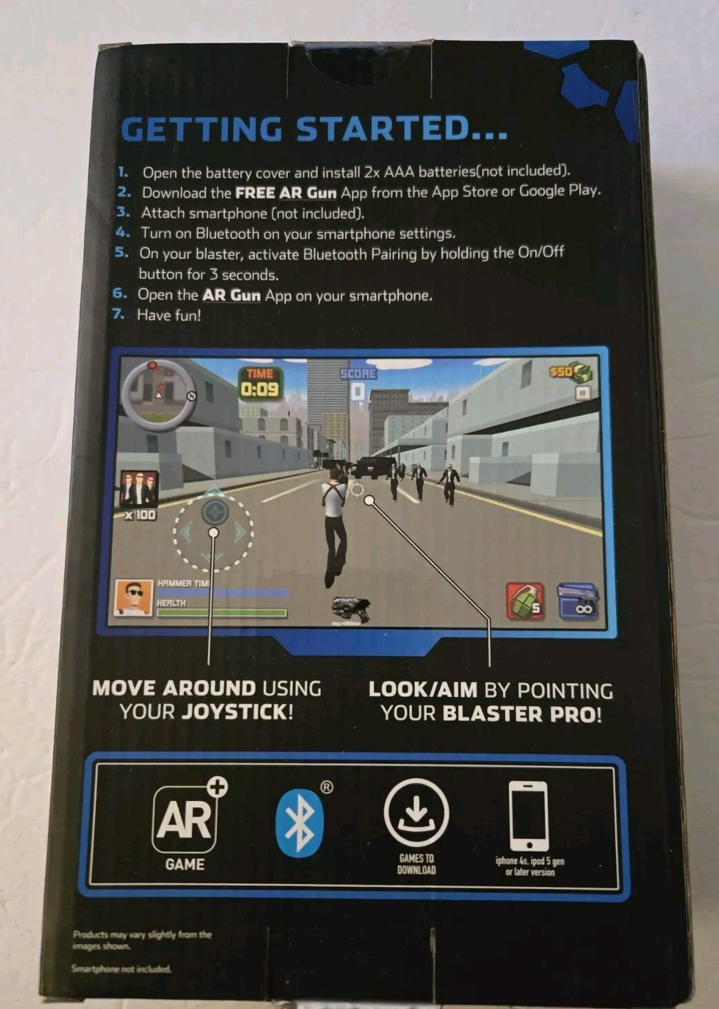 Worlds AR Augmented Reality Gaming Blaster Pro Edition