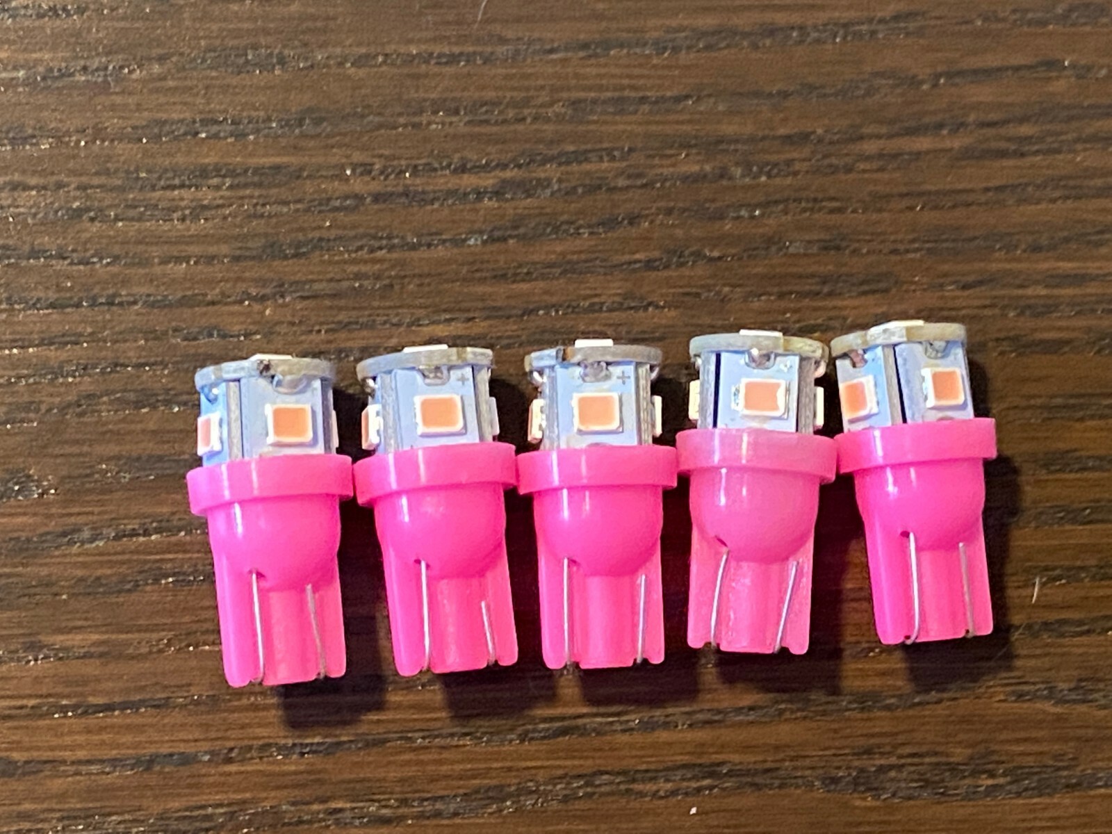 5 New Purple 8V Wedge Lamp LED Light Bulbs for Pioneer Project/One Receiver