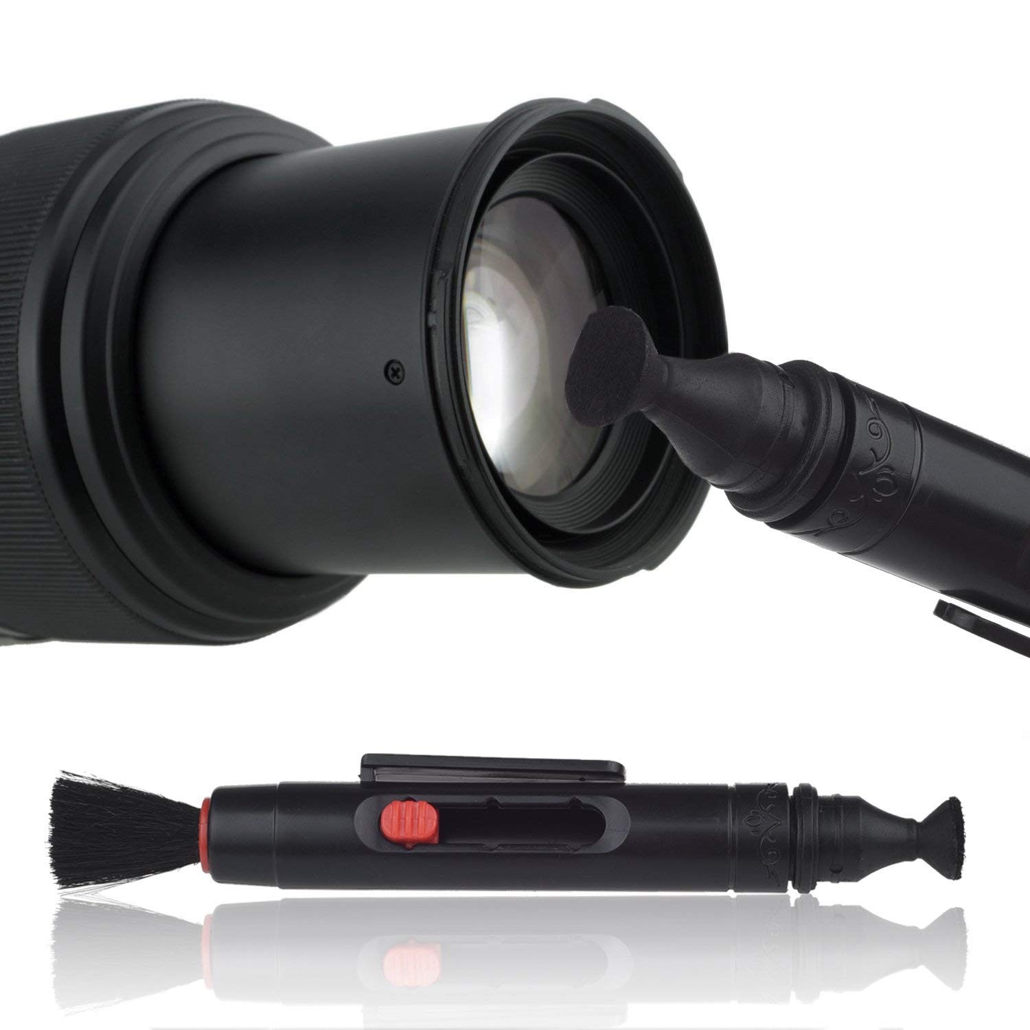 Camkix Camera Lens Cleaning Kit with Empty Bottle, Without Fluid