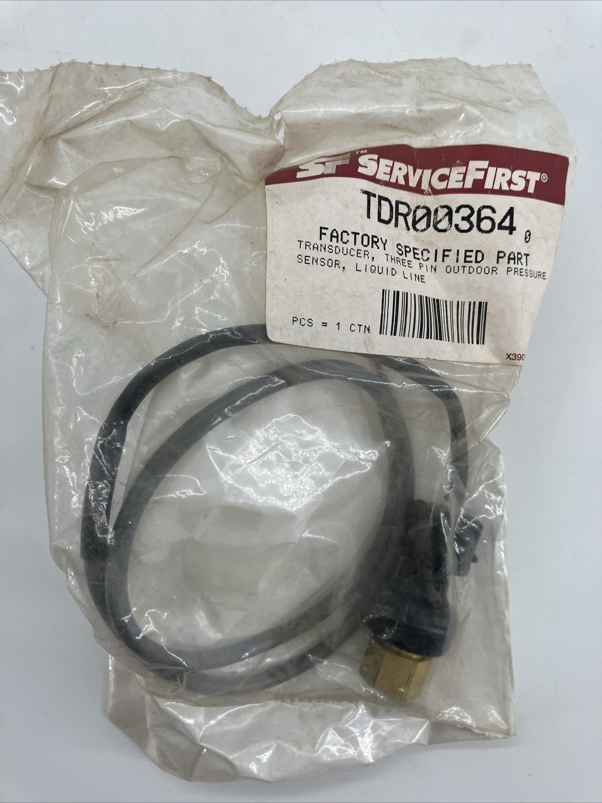 TDR00364 / TDR-0364 3-PIN Outdoor Liquid Line Sensor for Trane