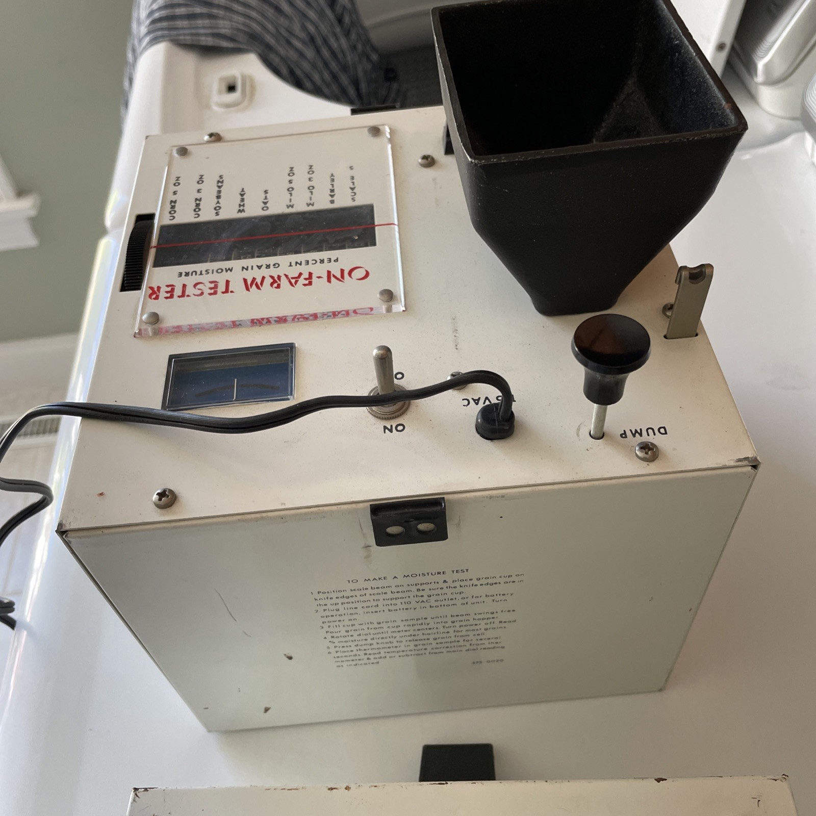 ON-FARM~Model 900 Tester~Untested Estate Buy~Powers On