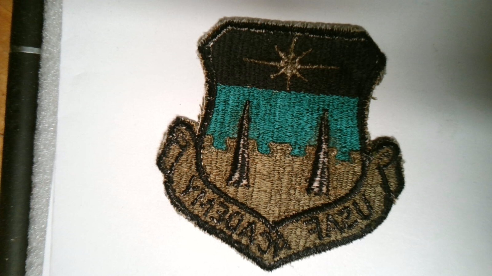 MILITARY PATCH US AIR FORCE SEW ON SUBDUED USAF ACADEMY