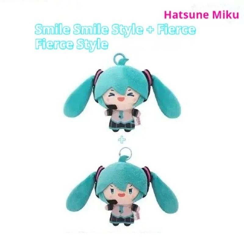 New Original Hatsune Miku Double Ponytail Rotation Plush Doll Doll Bag Pendants✨