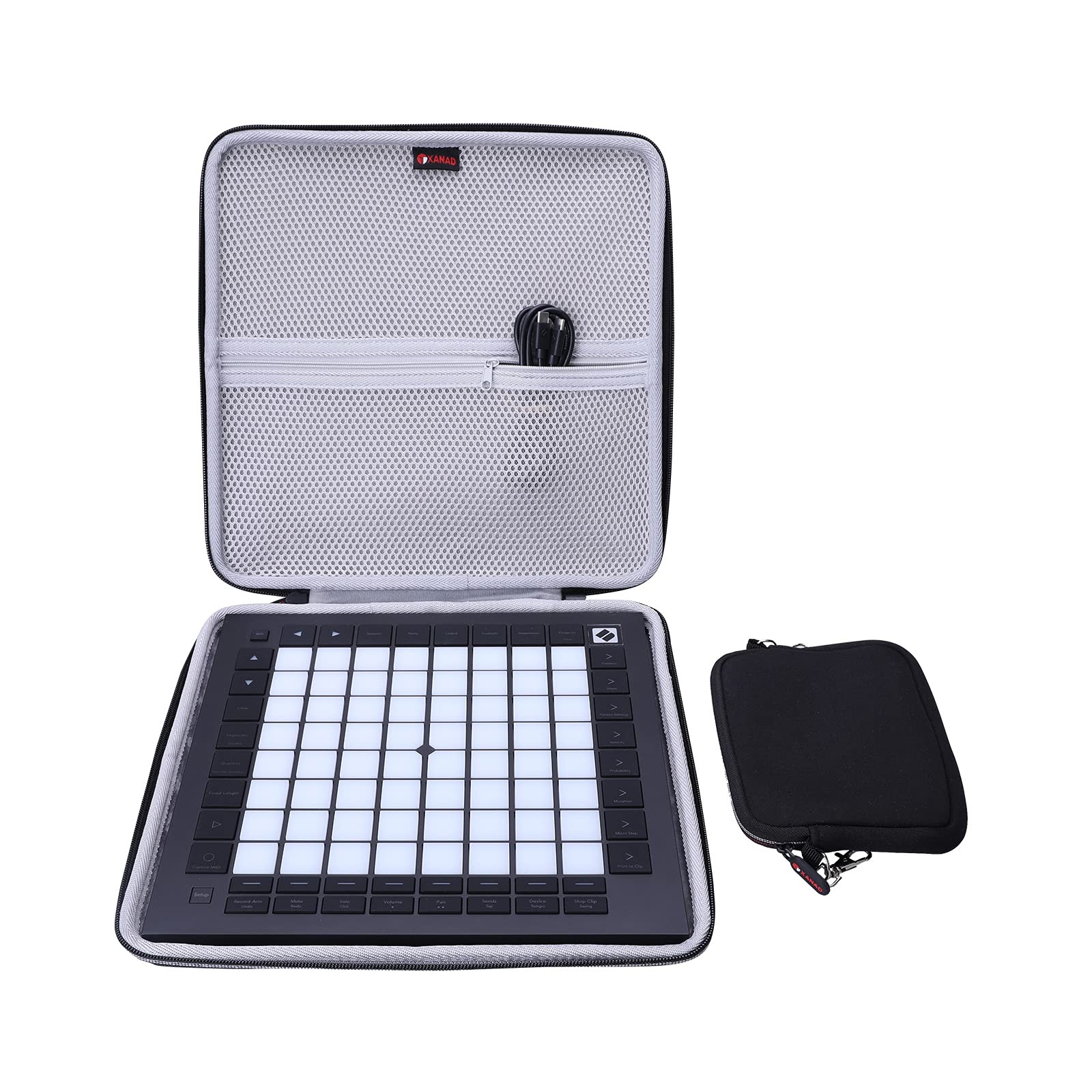 XANAD Hard Case for Novation Only fit Launchpad Pro MK3, Black