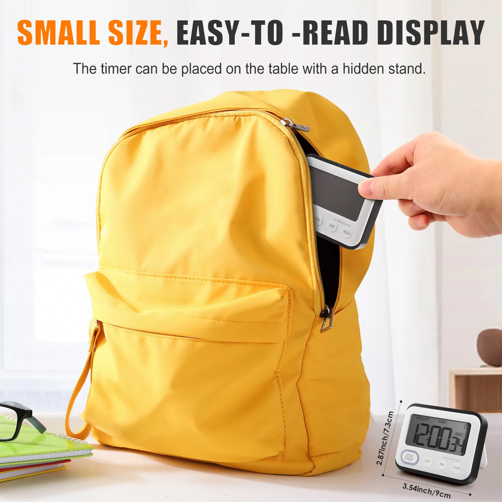 Digital Kitchen Countdown Timer: Teachers Classroom Counter LCD Loud4814