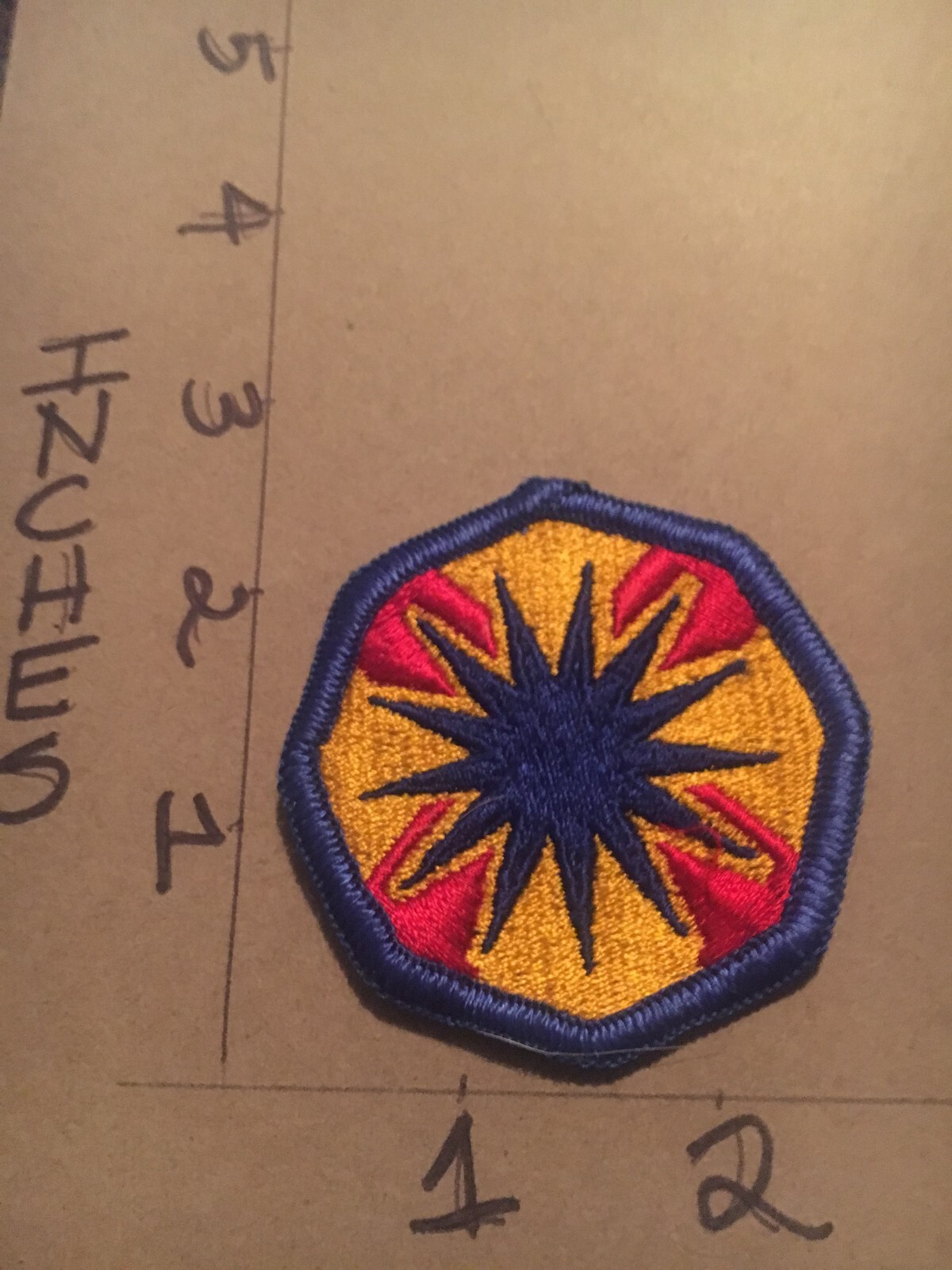 US Army 13th Sustainment Brigade m/e patch 5/16/25