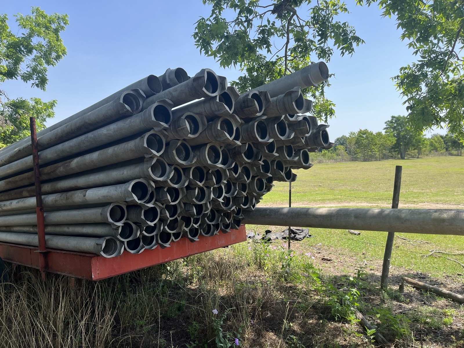 5” aluminum irrigation pipe rainbow twist lock  Connection
