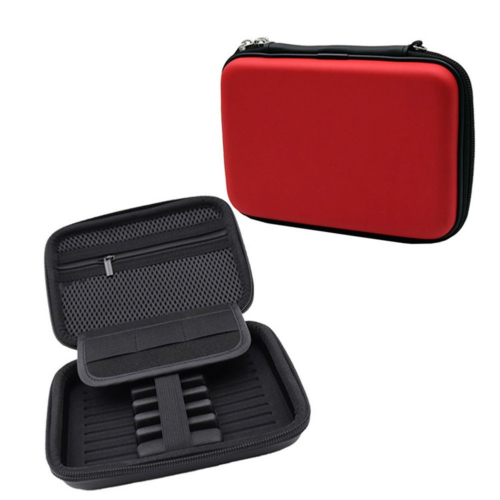EVA Darts Storage Bag with Elastic Securing Band and Portable Hand Strap