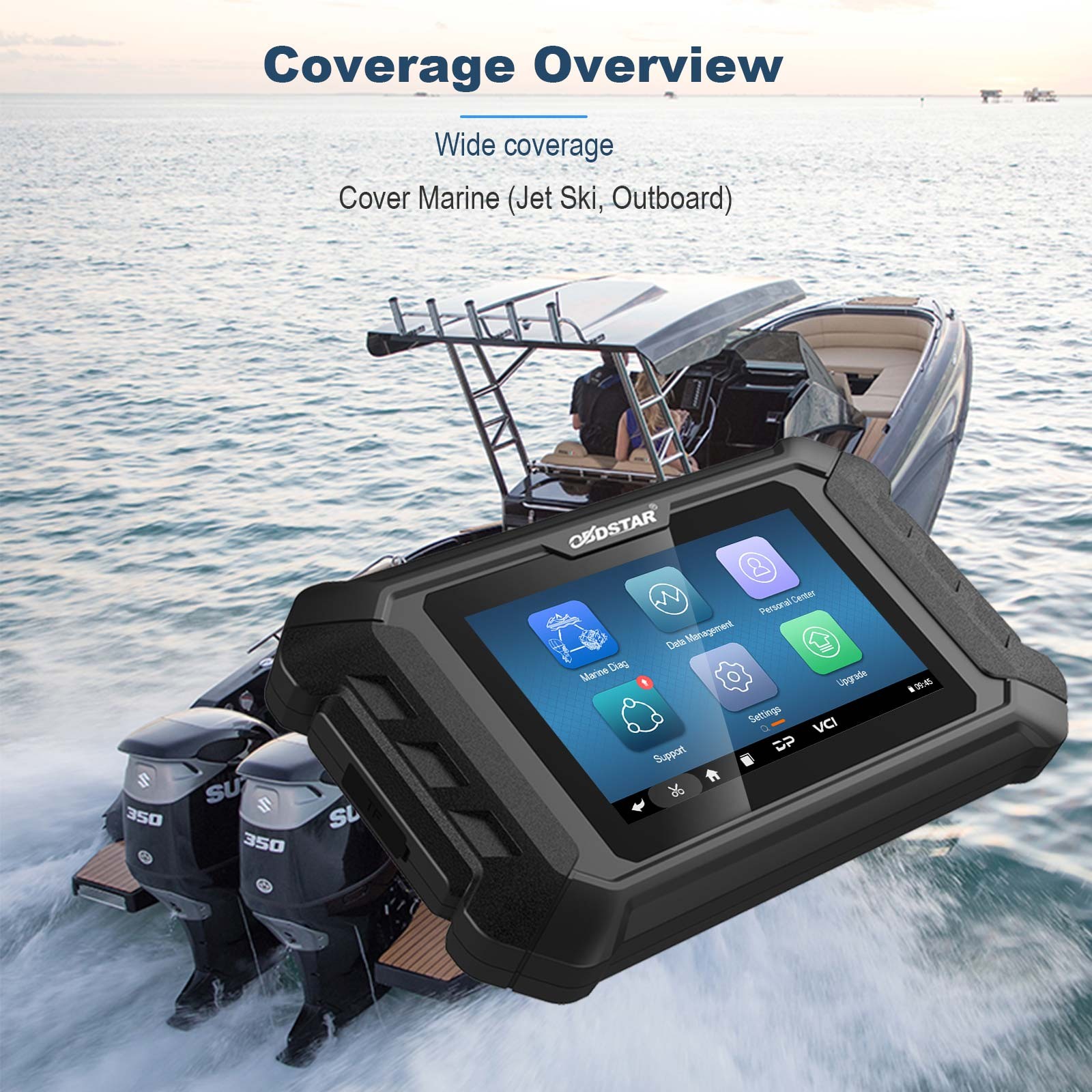 OBDSTAR ISCAN For SUZUKI Marine Diagnostic Tablet Code Reading&Clearing Scanner