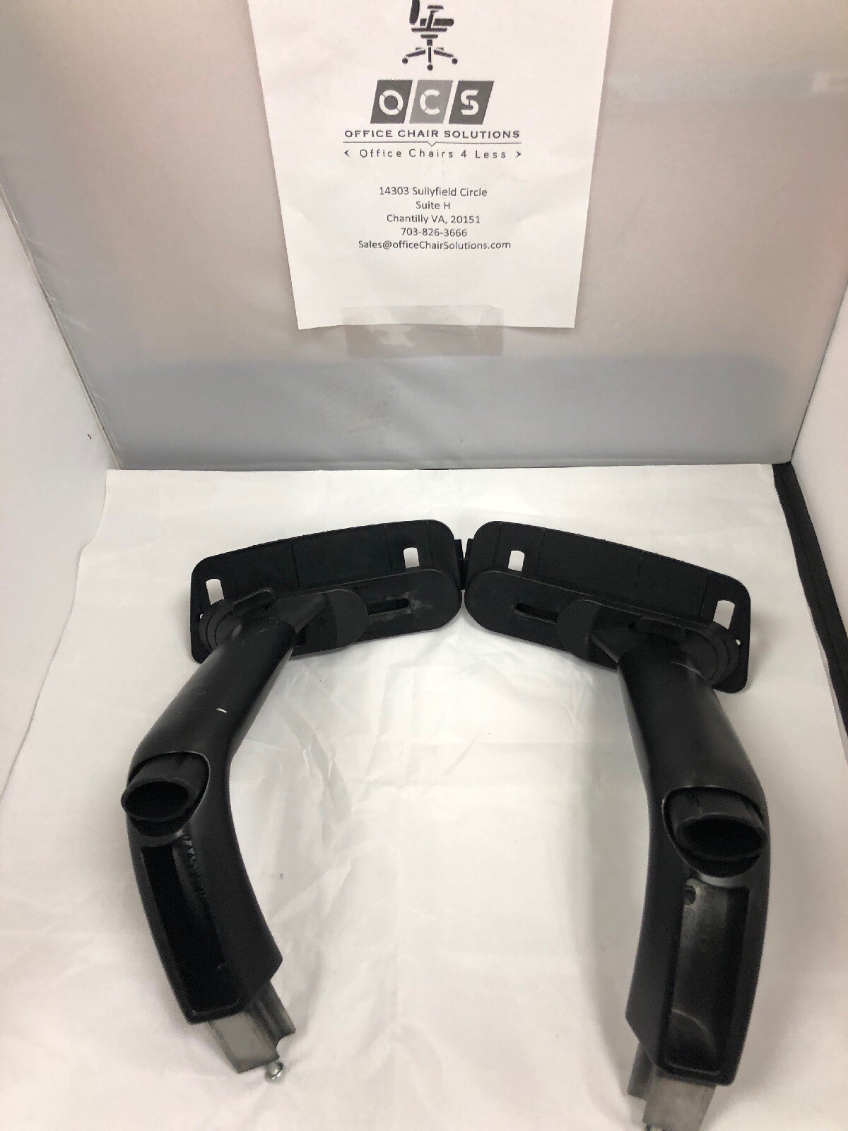 Haworth Zody Arm Replacement Black, 4D Adjustable Arms, Genuine Zody Parts