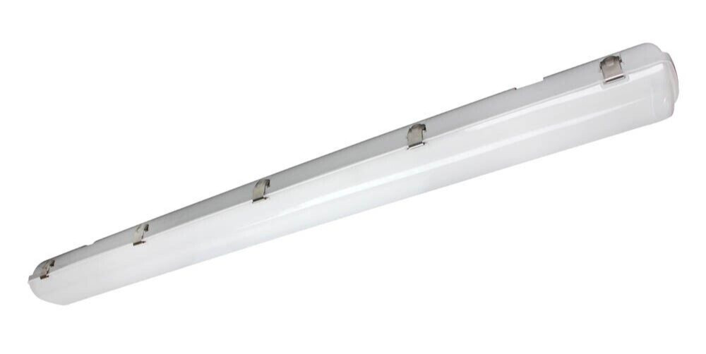 (Qty of 4) Maxlite LSV4U23WCSCR Vapor Tight 4ft LED 120-277V Selectable Watts