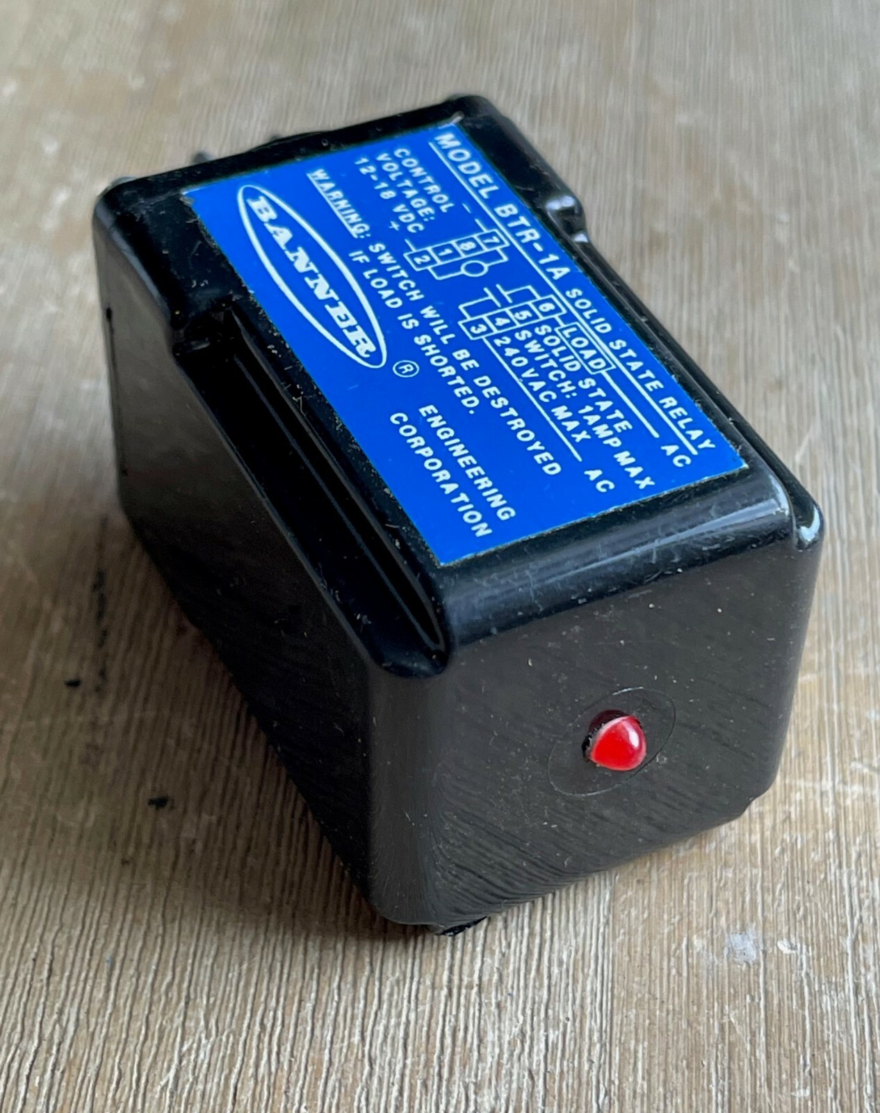 BANNER BTR-1A SOLID STATE RELAY 8 PIN NEW IN BOX