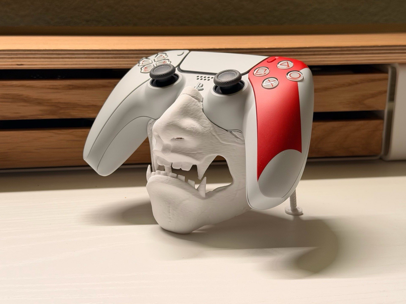 Yotei Ghost Controller Holder- PS5 Controller Holder Stand