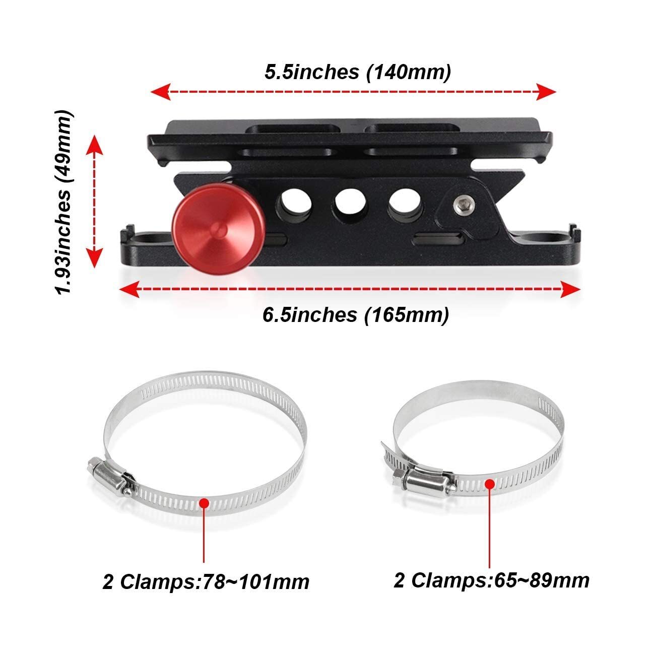 Universal Quick Release Roll Bar Fire Extinguisher Mount bracket Ranger Can ...