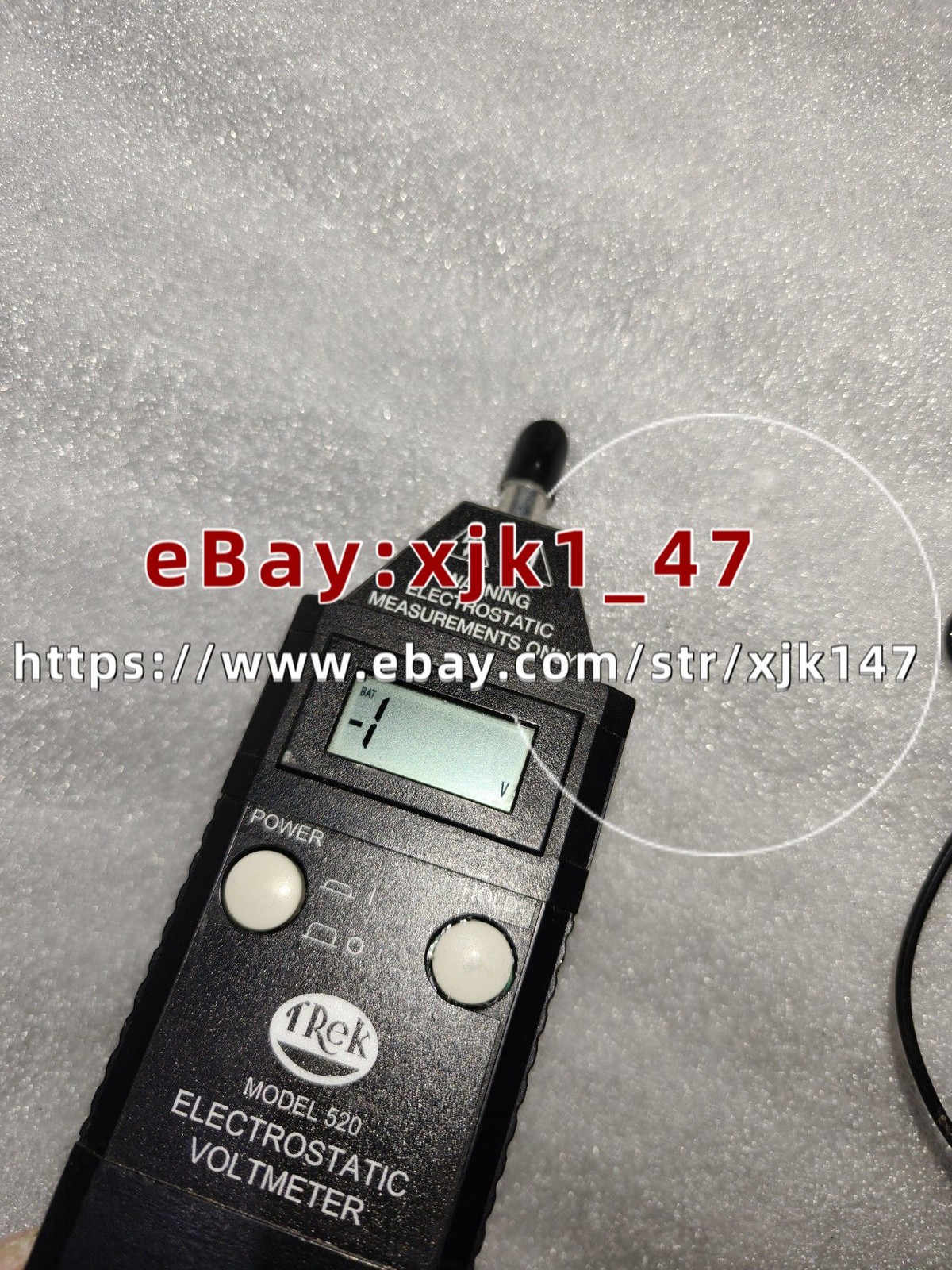 1PCS TESTED TREK 520 ELECTROSTATIC VOLTMETER