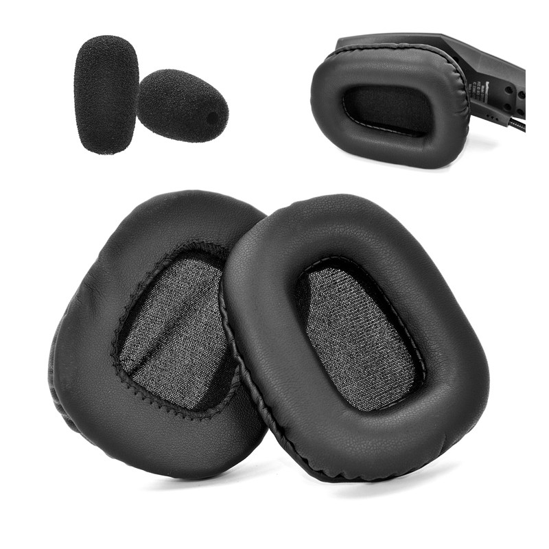 Ear Pads &Microphone Foam for BlueParrott B550-XT B550XT Bluetooth Headphones