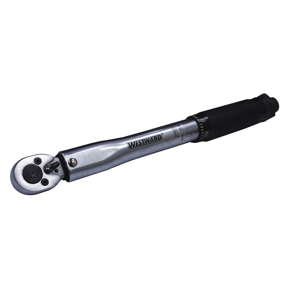 WESTWARD 4DA94 Mcrmtr Trq Wrnch,20 to 200 "-lb.,1/4" 4DA94