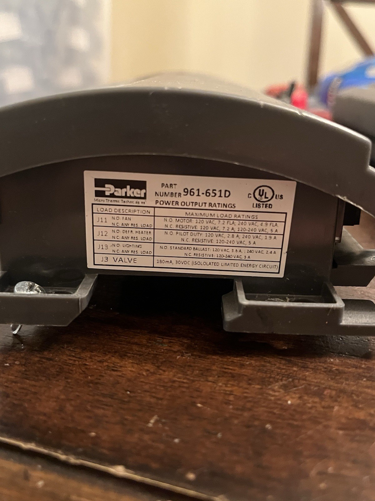 Parker Sporlan 961-651D-R14 Micro Thermo Technologies Case Controller