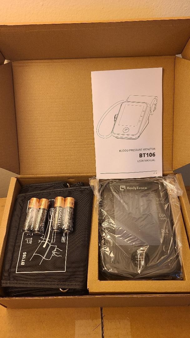 New Omada BodyTrace BT106 Blood pressure monitor in factory sealed box