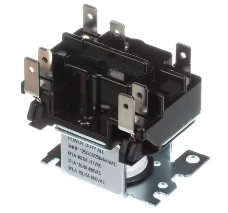 Fits Trane ZC90340SP-01, RLY01040, X13300332040, Relay, 24VAC 50/60HZ Coil
