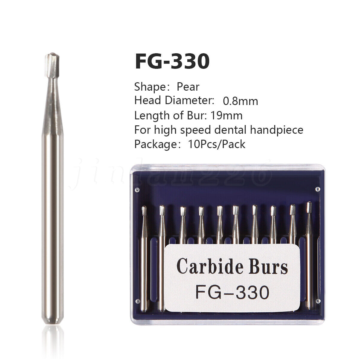Dental Round Tungsten Carbide FG Bur For (Surgical) High Speed Handpiece