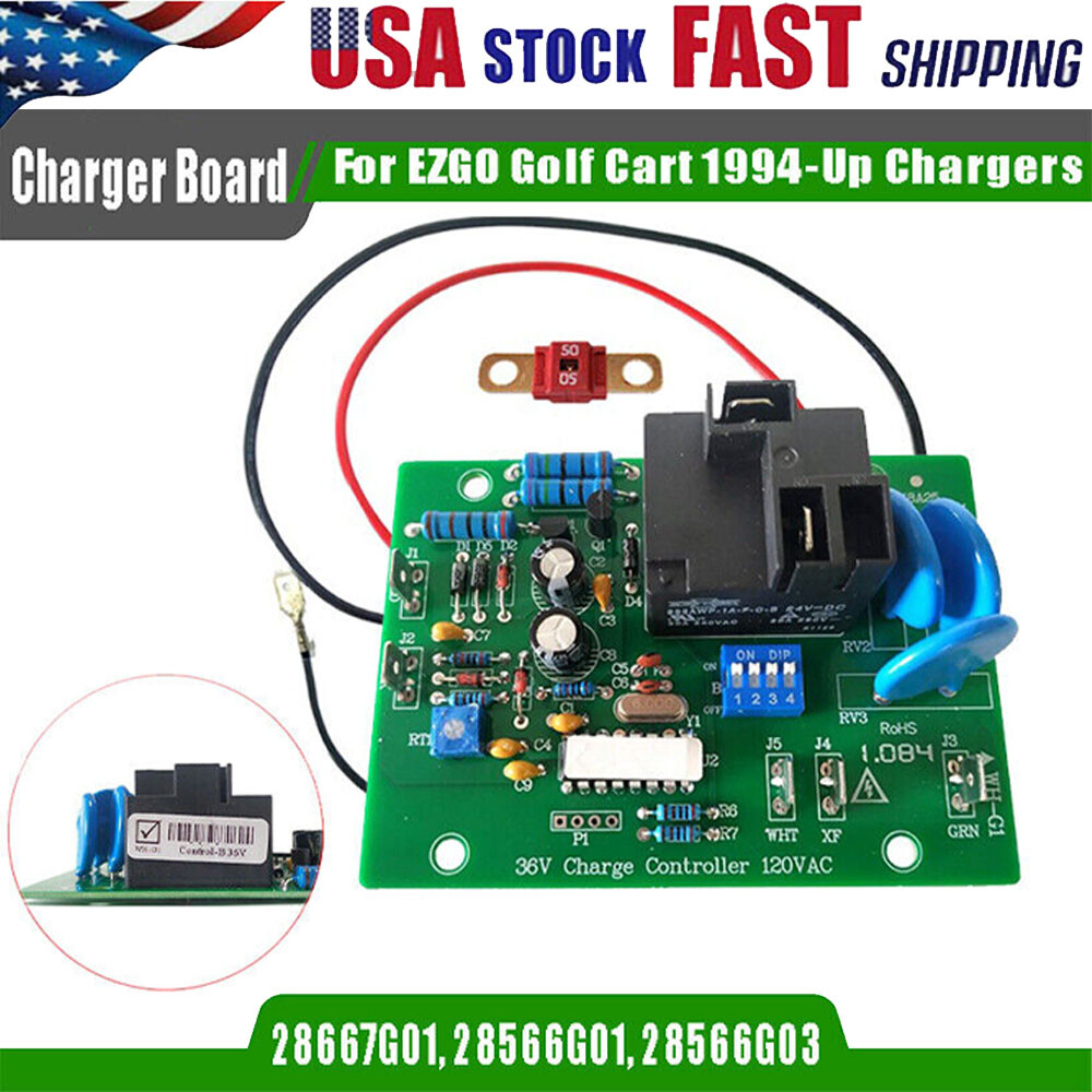 28667-G01 Charger Circuit Board For EZGO Powerwise Chargers 1994 Onwards 1PC USA