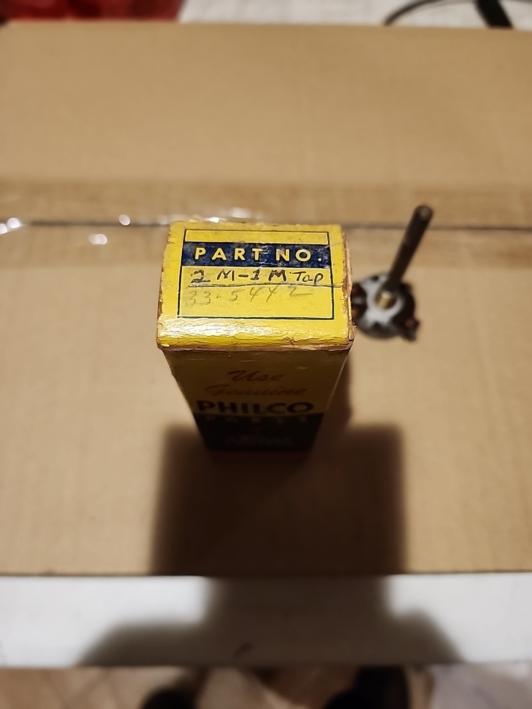 VTG NOS Philco 83-5442 Volume Potentiometer
