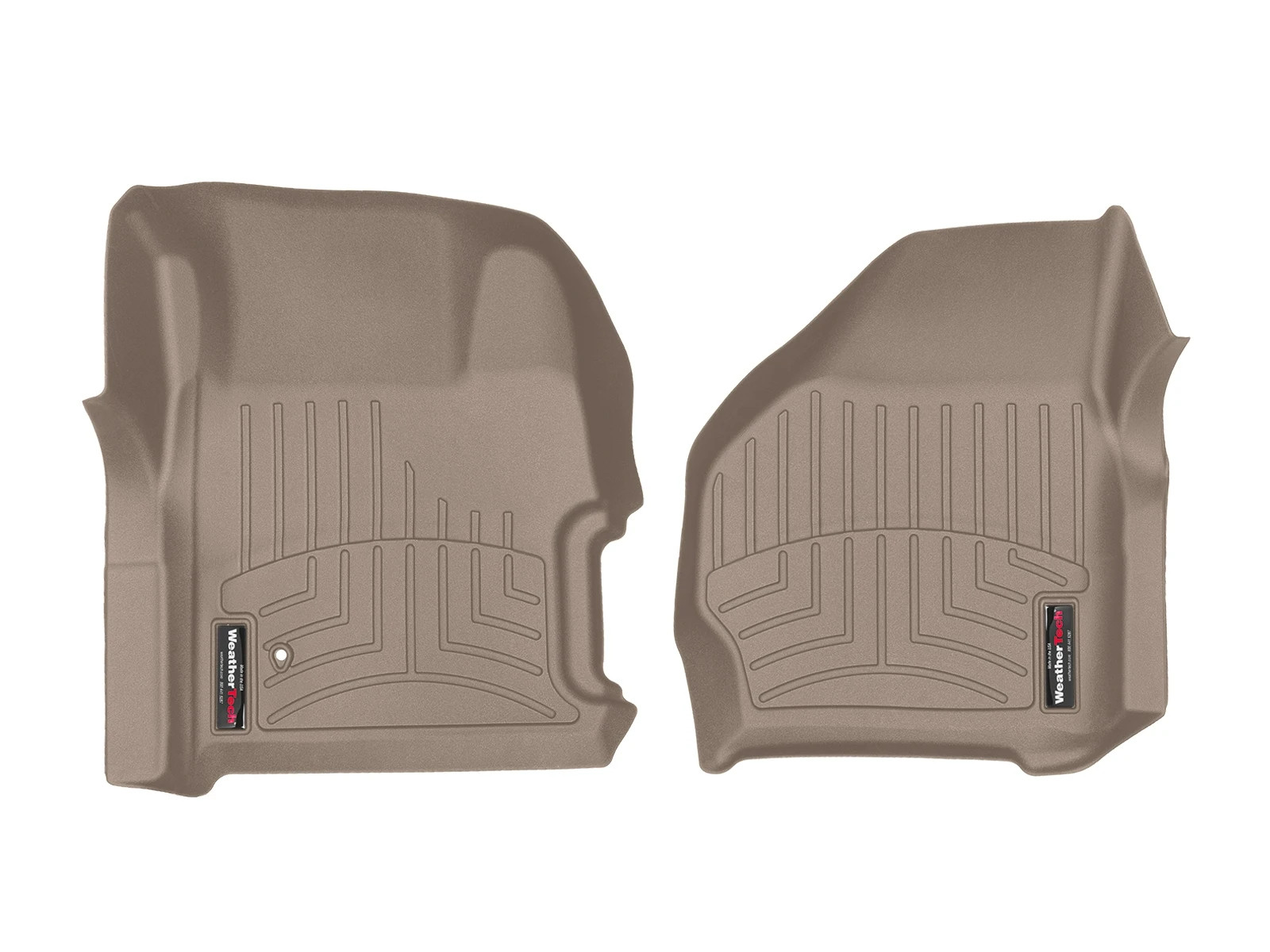 WeatherTech FloorLiner for 1999-2007 Ford Super Duty - 1st Row, Tan