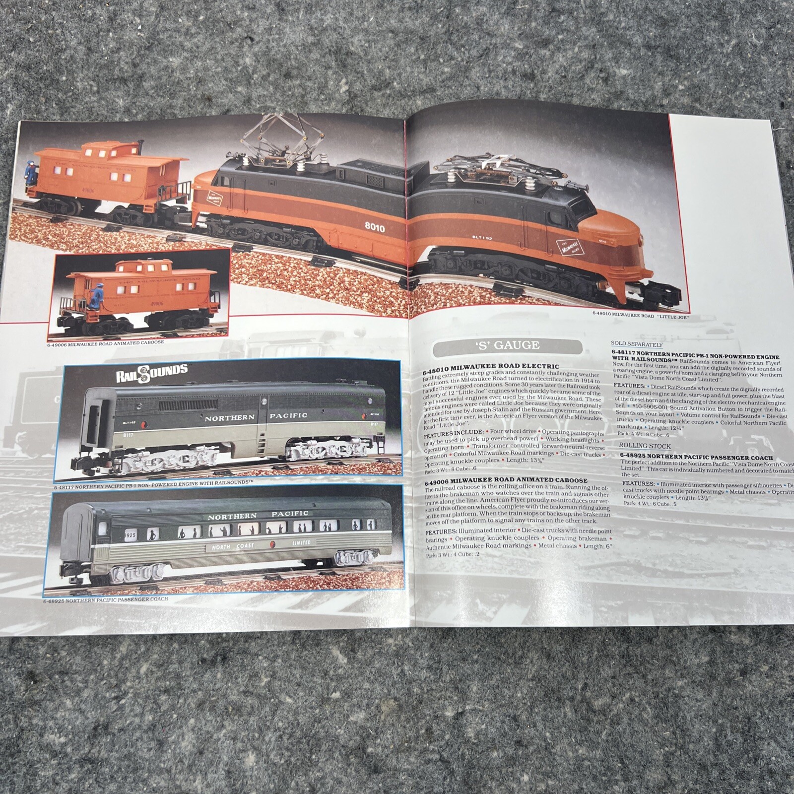 1992 Lionel Trains Catalog Book One