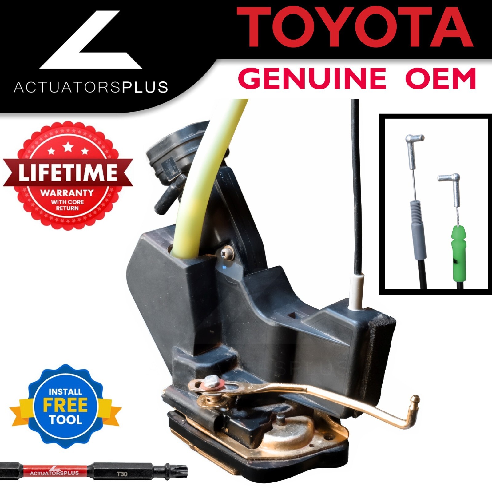Toyota Land Cruiser LX470 OEM Rear Left Door Lock Latch Actuator 98-07 *Lifetime