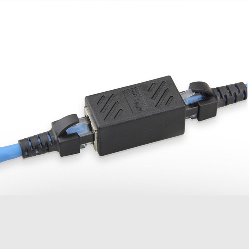 5pcs RJ45 Inline Coupler Cat7 Cat6 Cat5e Ethernet LAN Network Cable Adapter 5x