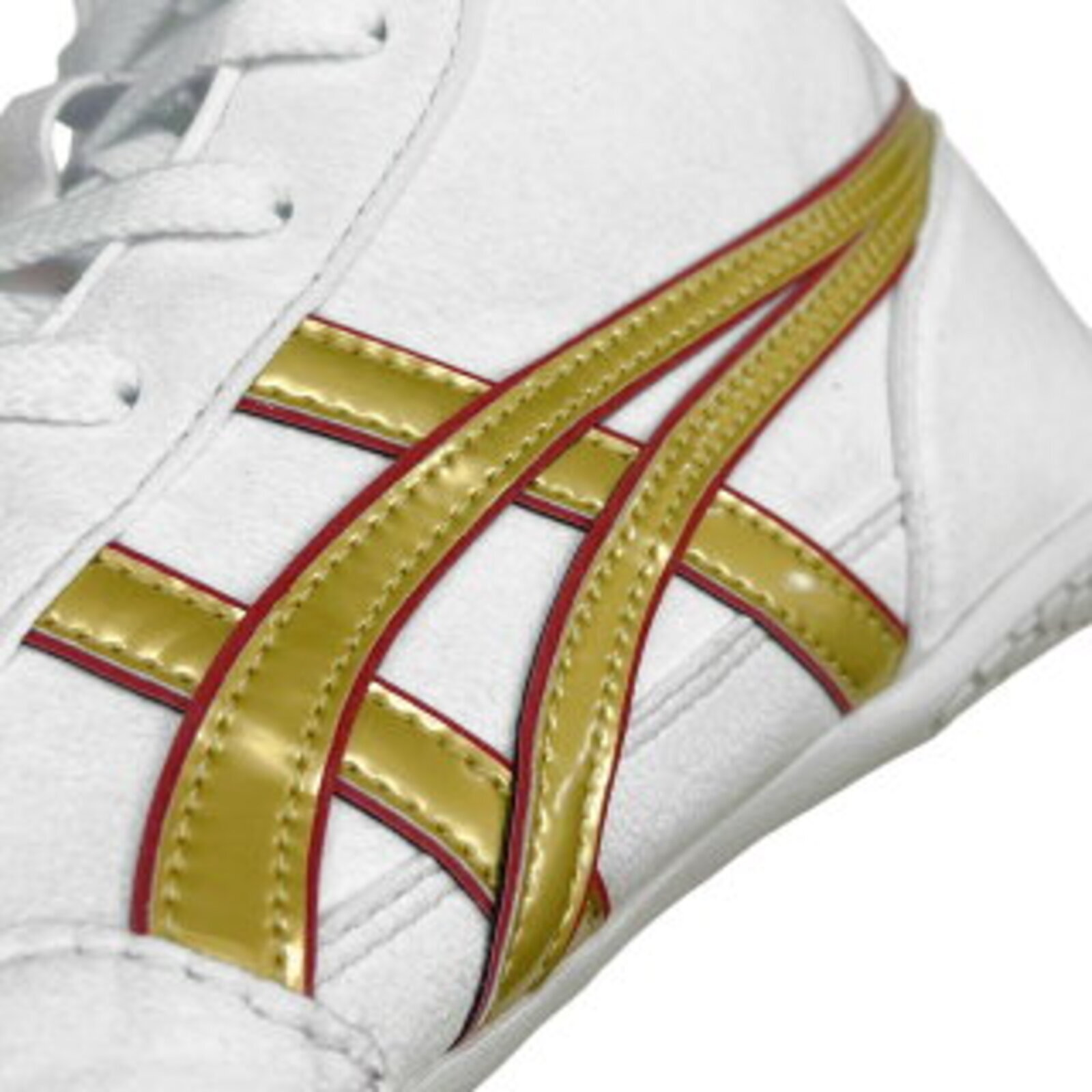 ASICS Wrestling Shoes 1083A001 EX-EO TWR900 White×Gold×Red A503