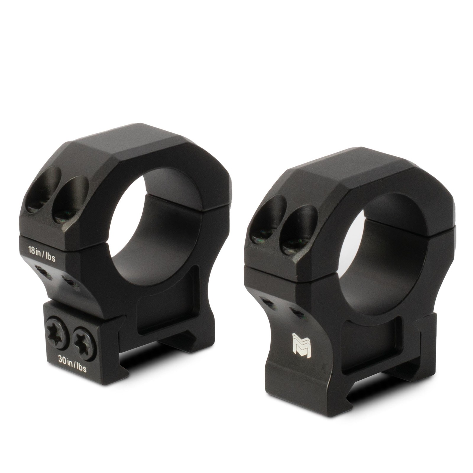 Monstrum Rogue Scope Rings | 1 inch Diameter | 1.00 1 diameter