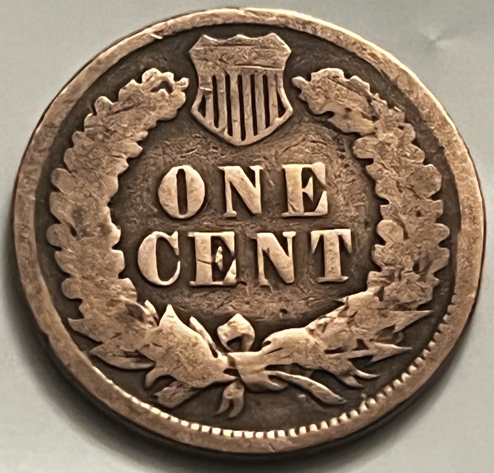 1898 Indian Head Cent Penny Circulated BN787