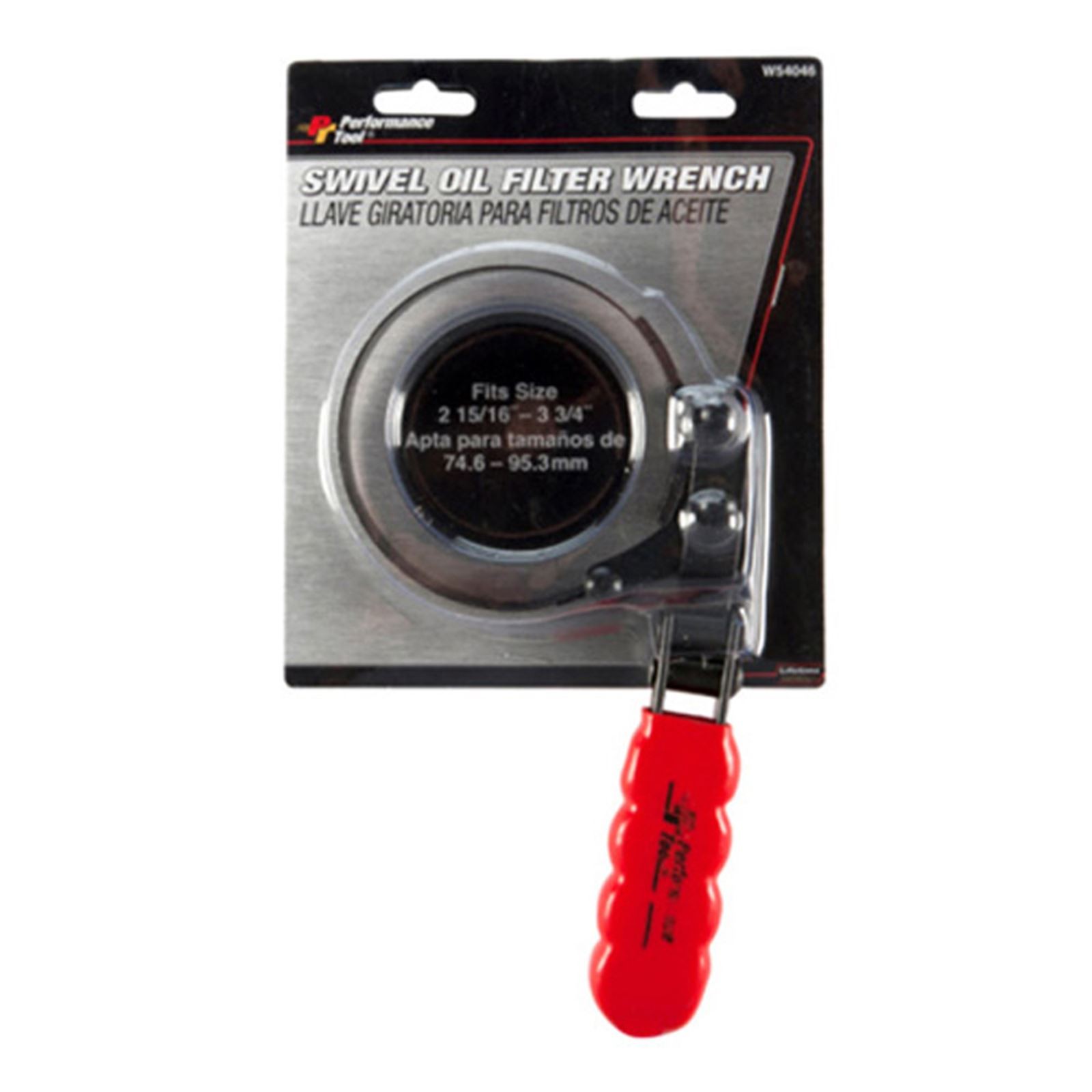 Performance Tool Swivel Oil Filter Wrench W54046