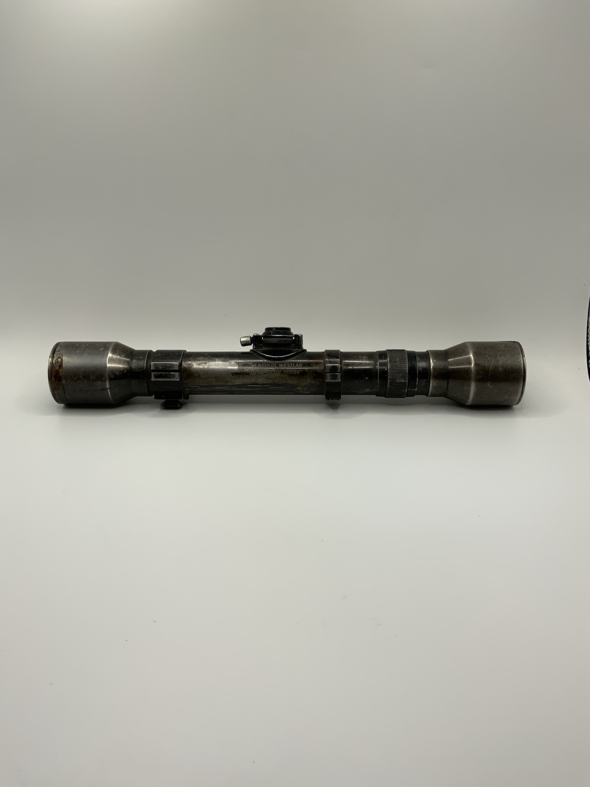 Vintage German Hensoldt-Wetzlar Dialytan 4x33mm 4x Rifle Scope Very Nice Conditi