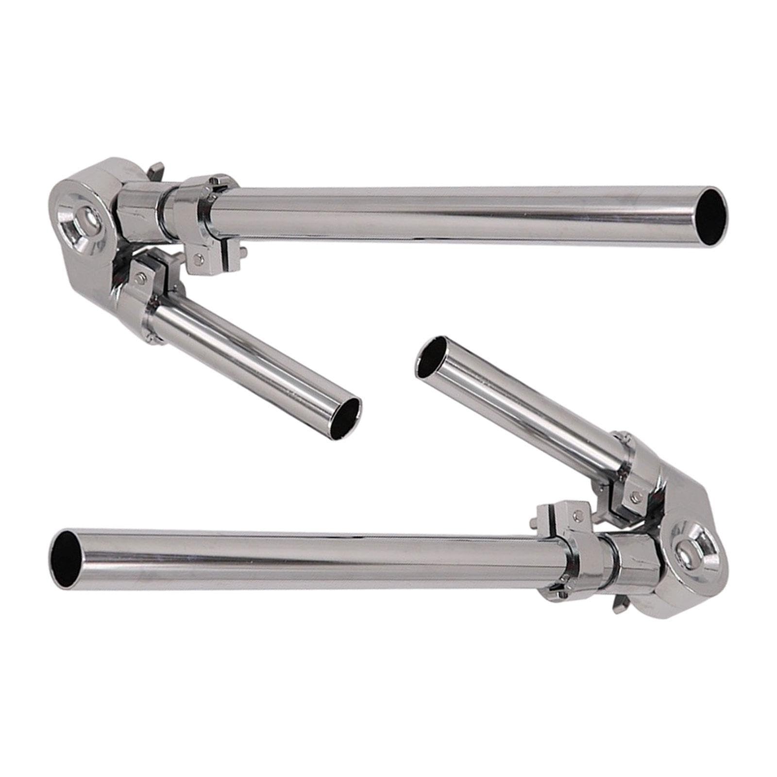 Tom Holder Stand Mount Bracket 2 PCS Percussion Arm for Drum Set Hardware
