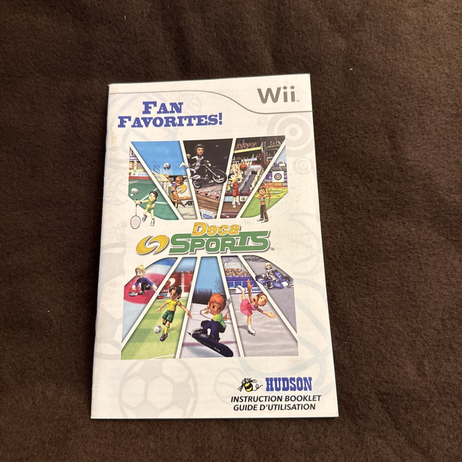 Deca Sports - Nintendo Wii Manual Only