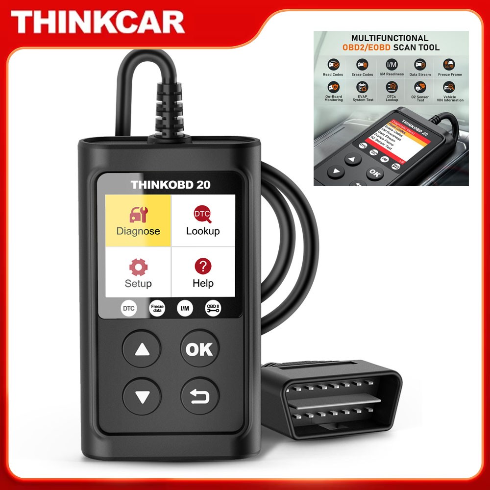 EOBD Code Reader Automotive OBD2 Scanner Car Check Engine Fault Diagnostic Tool