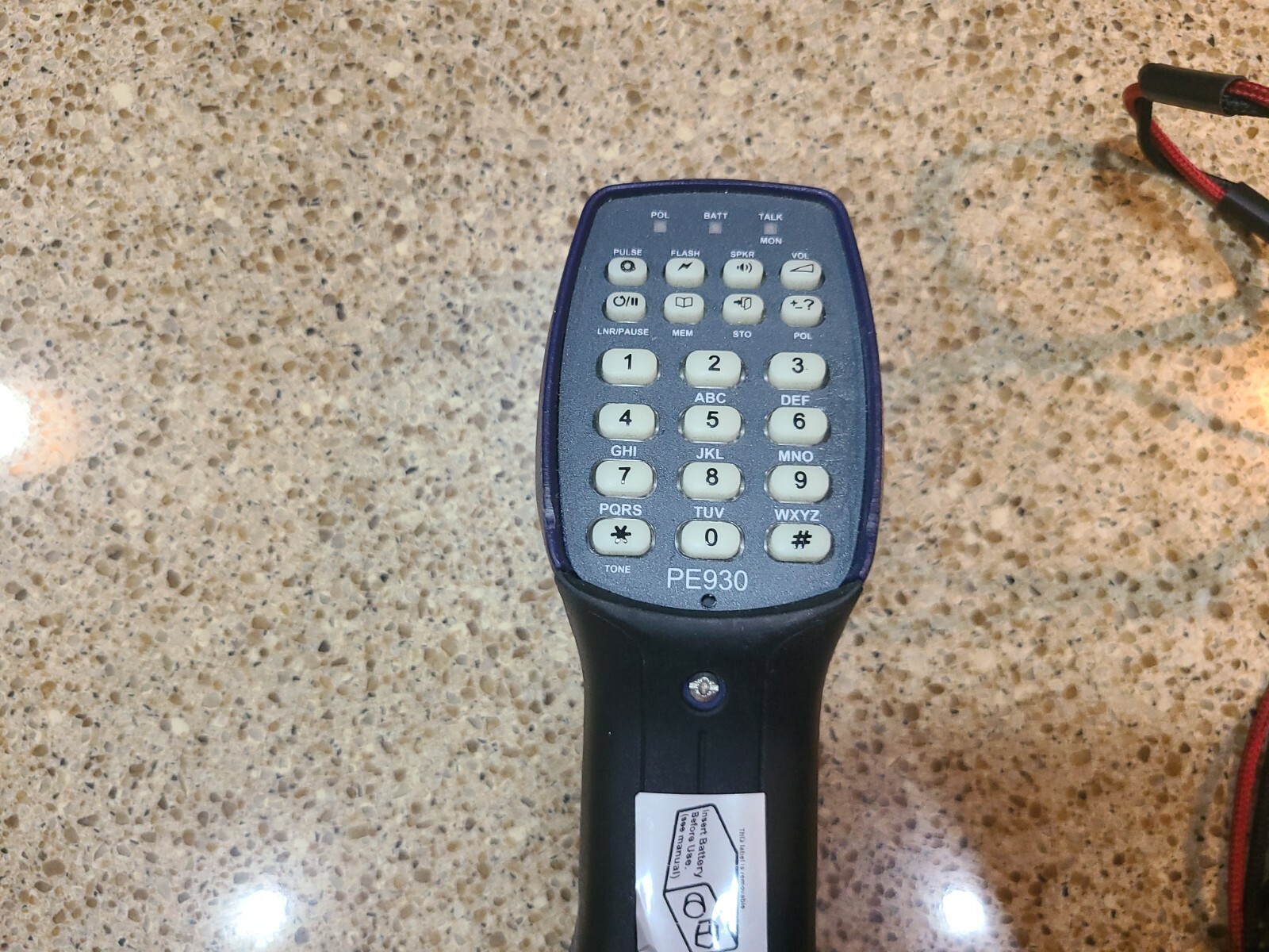 Tempo Communications PE930 Tester Telephone Line