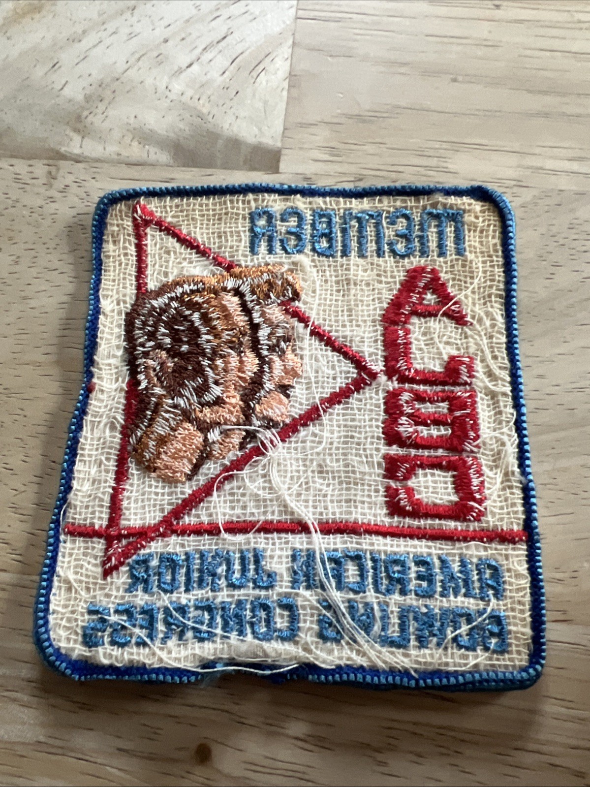 Vintage American Junior Bowling Congress - Member Patch