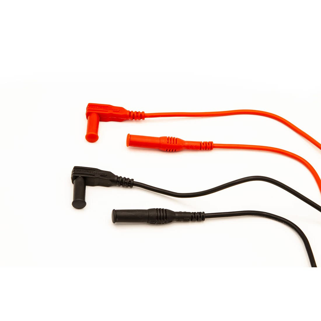 Triplett TL007 Male-to-Male Banana Test Leads, Red/Black, 1.2m