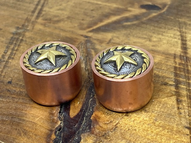 Texas Ranger rope edge guitar volume and tone control knobs knobs.