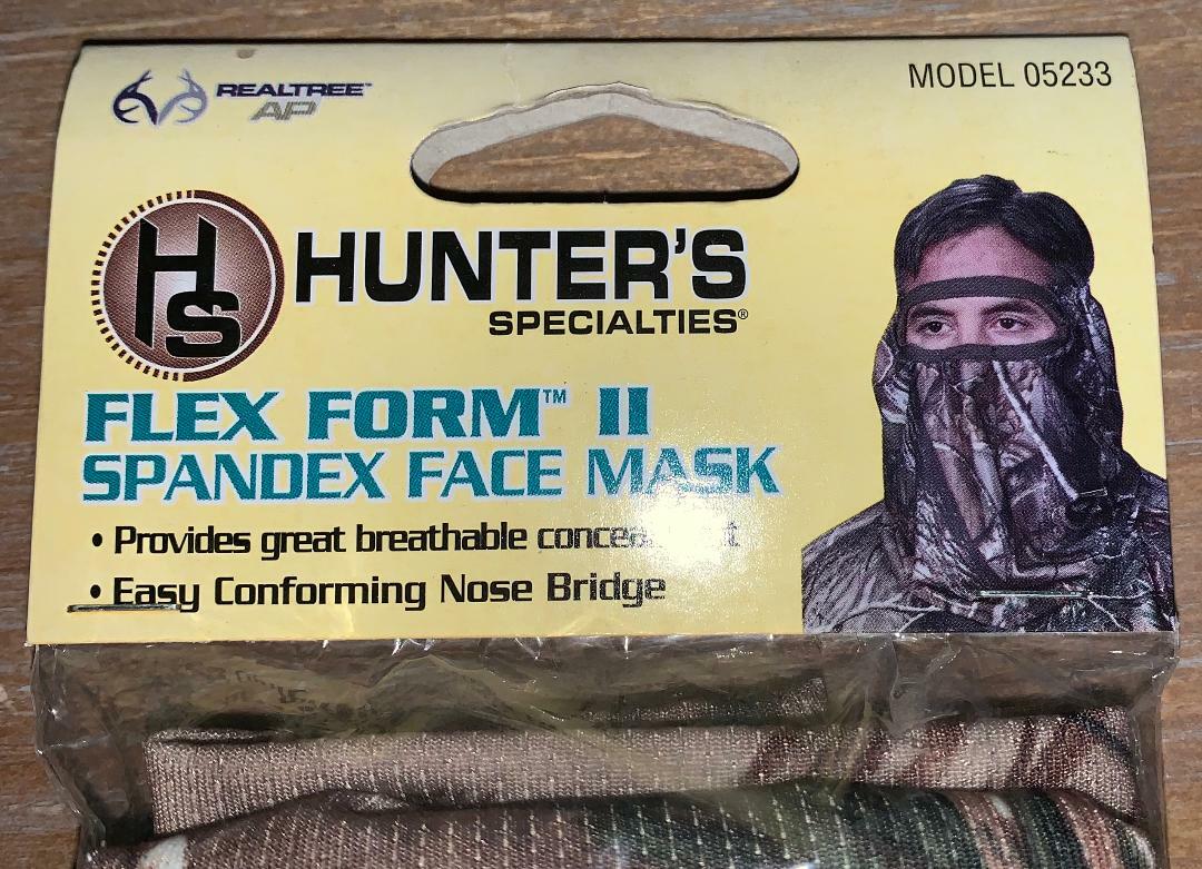 Hunter's Specialties - Flex Form II Spandex Face Mask - Model #05233