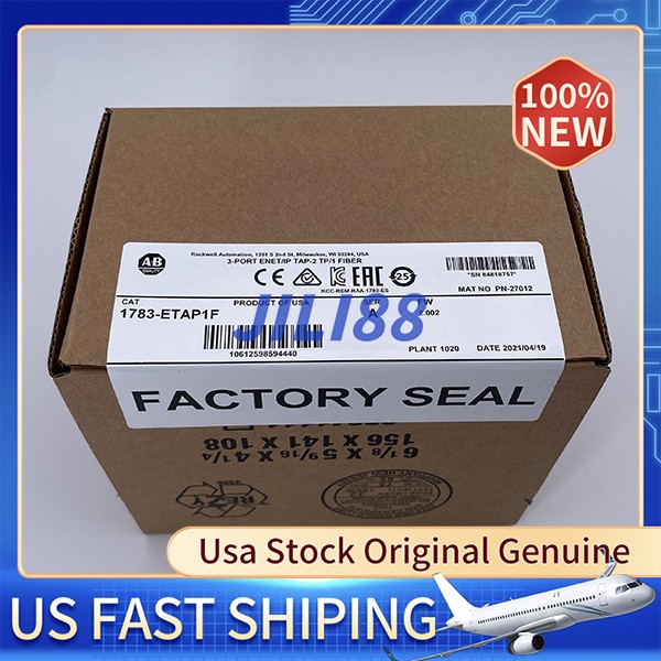 ONE NEW Allen-Bradley 1783-ETAP1F 3-PORT ENET/IP TAP - 2 TP/1 FIBER 1783ETAP1F