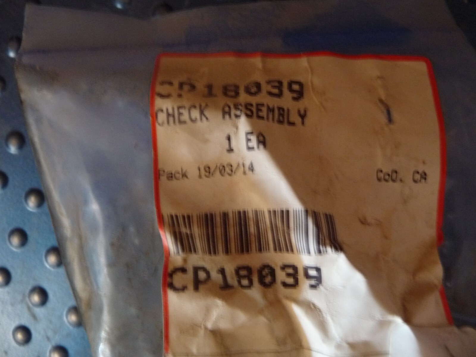 New Sandvik Check Assy CP18039