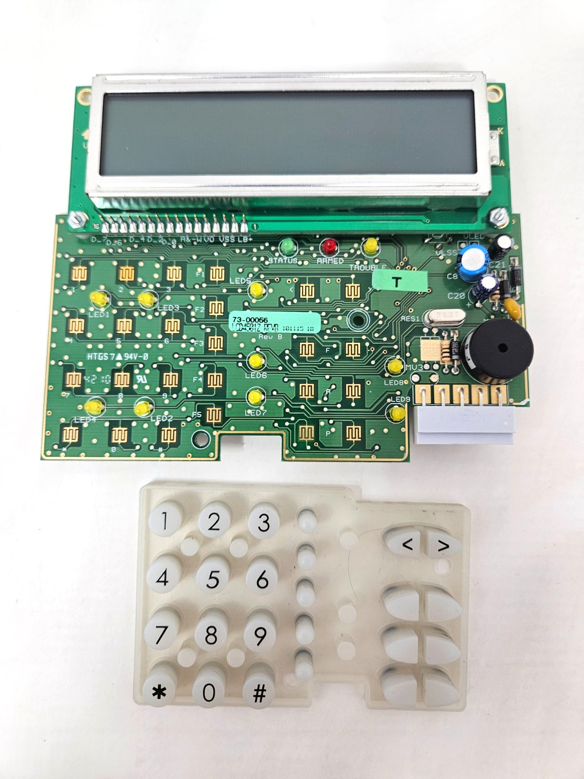 DSC LCD4501 MAXSYS Programmable-Message LCD Keypad PCB