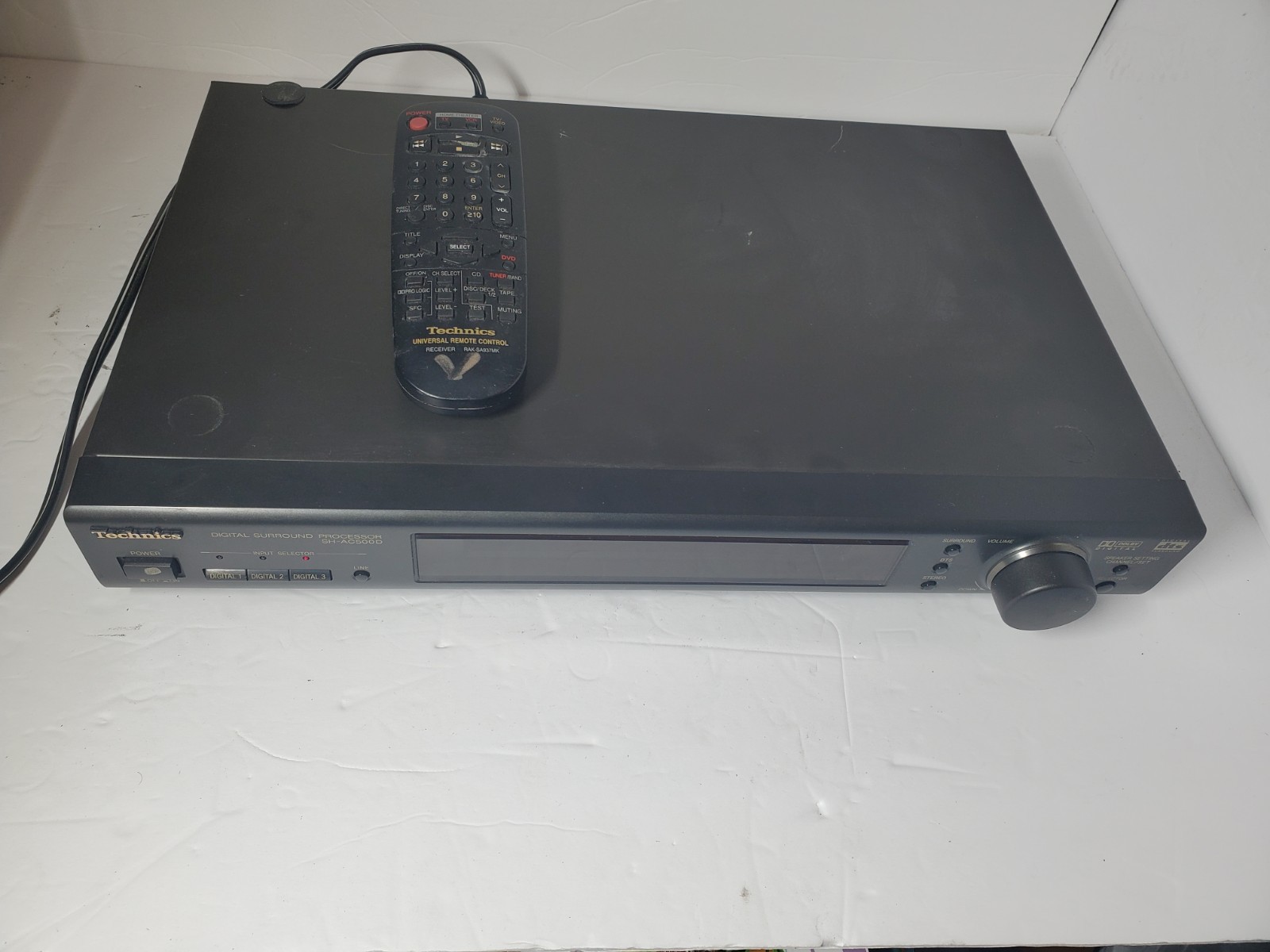 Technics SH-AC500D Digital Signal Processor Dolby--Tested With Remote
